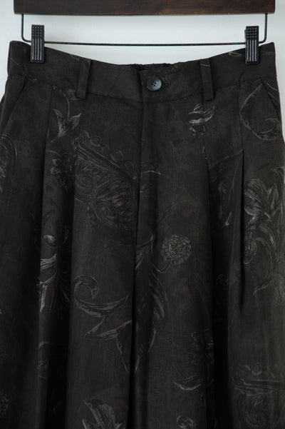 Kazakh drape slacks