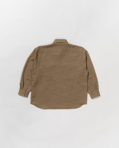 dry slub twill long-sleeve shirt
