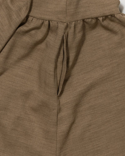 dry slub twill cache-coeur dress