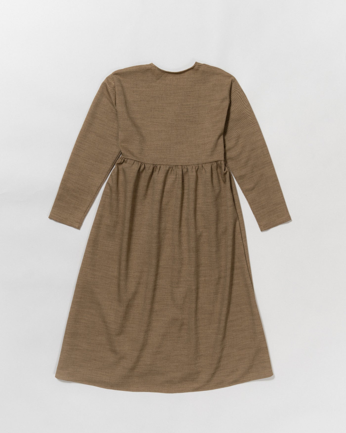 dry slub twill cache-coeur dress
