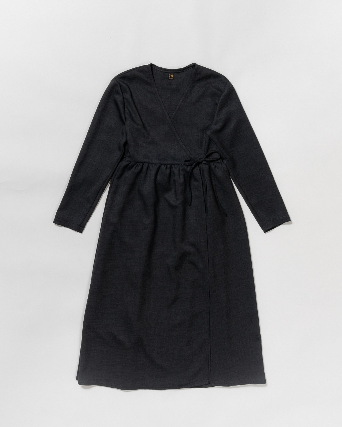 dry slub twill cache-coeur dress