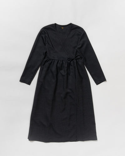 dry slub twill cache-coeur dress