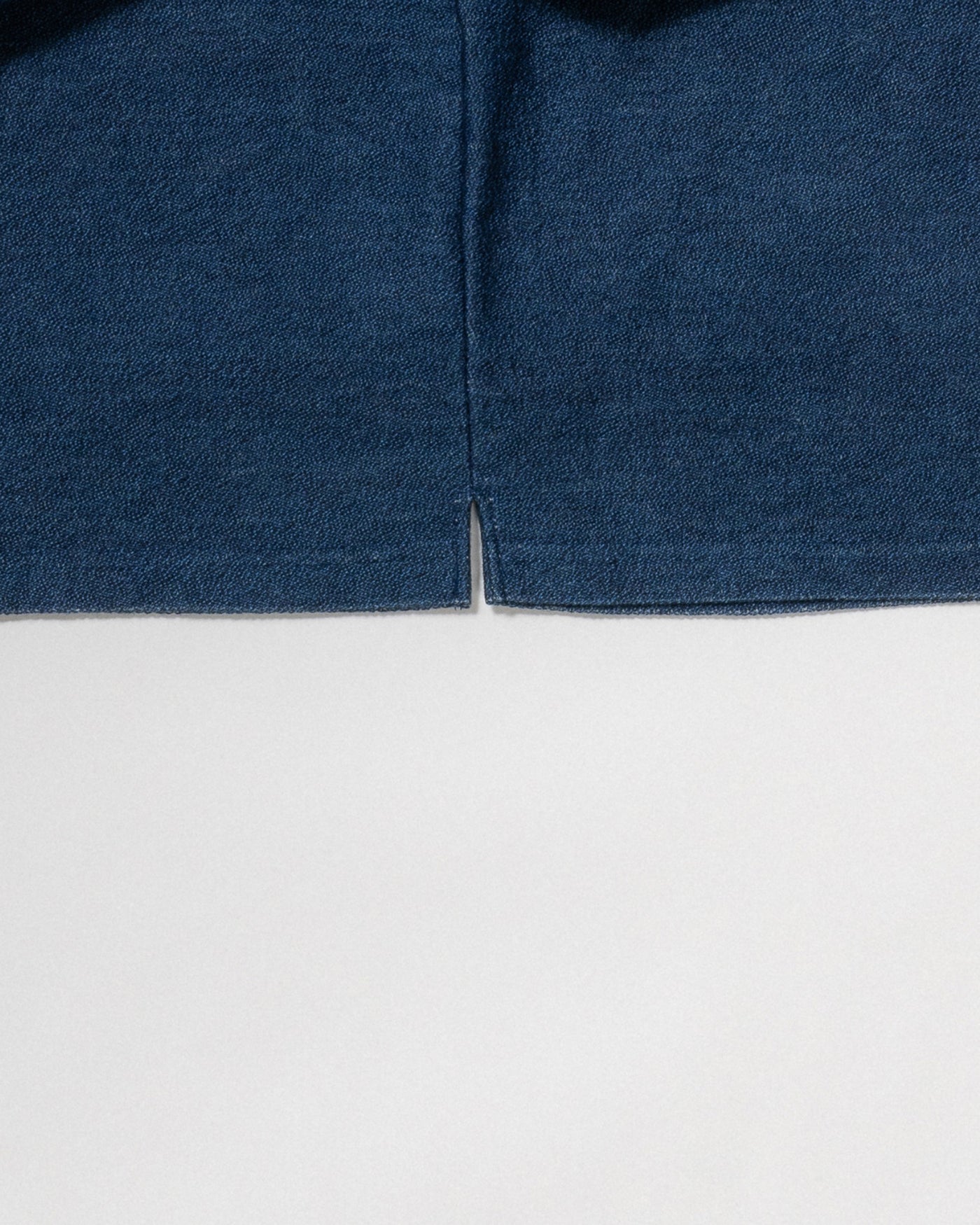 indigo cloth skipper shirt