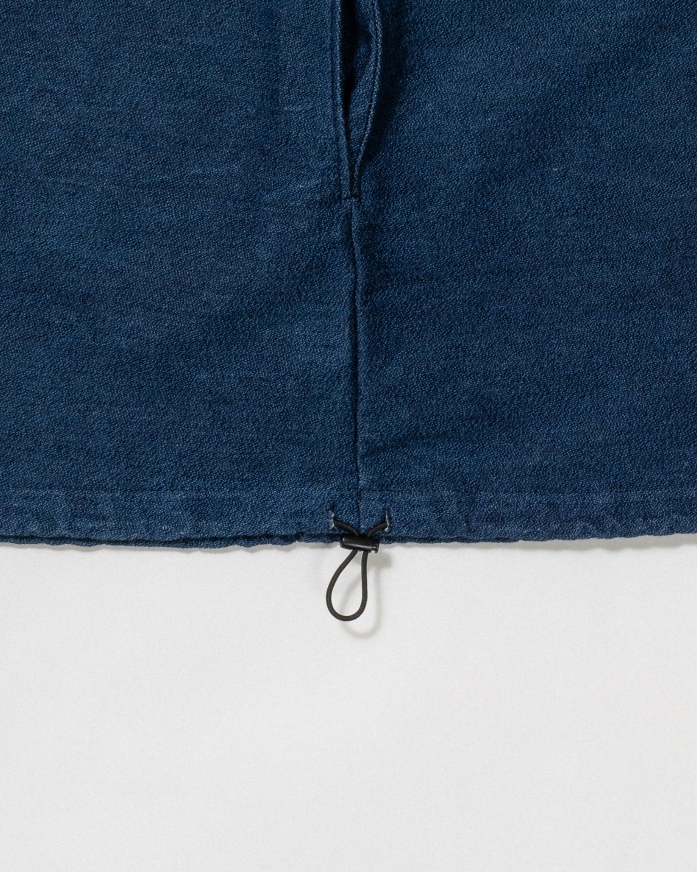 indigo cloth poncho shirt