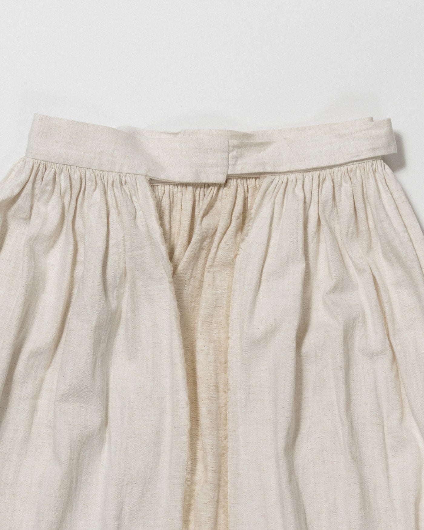 cotton linen apron skirt
