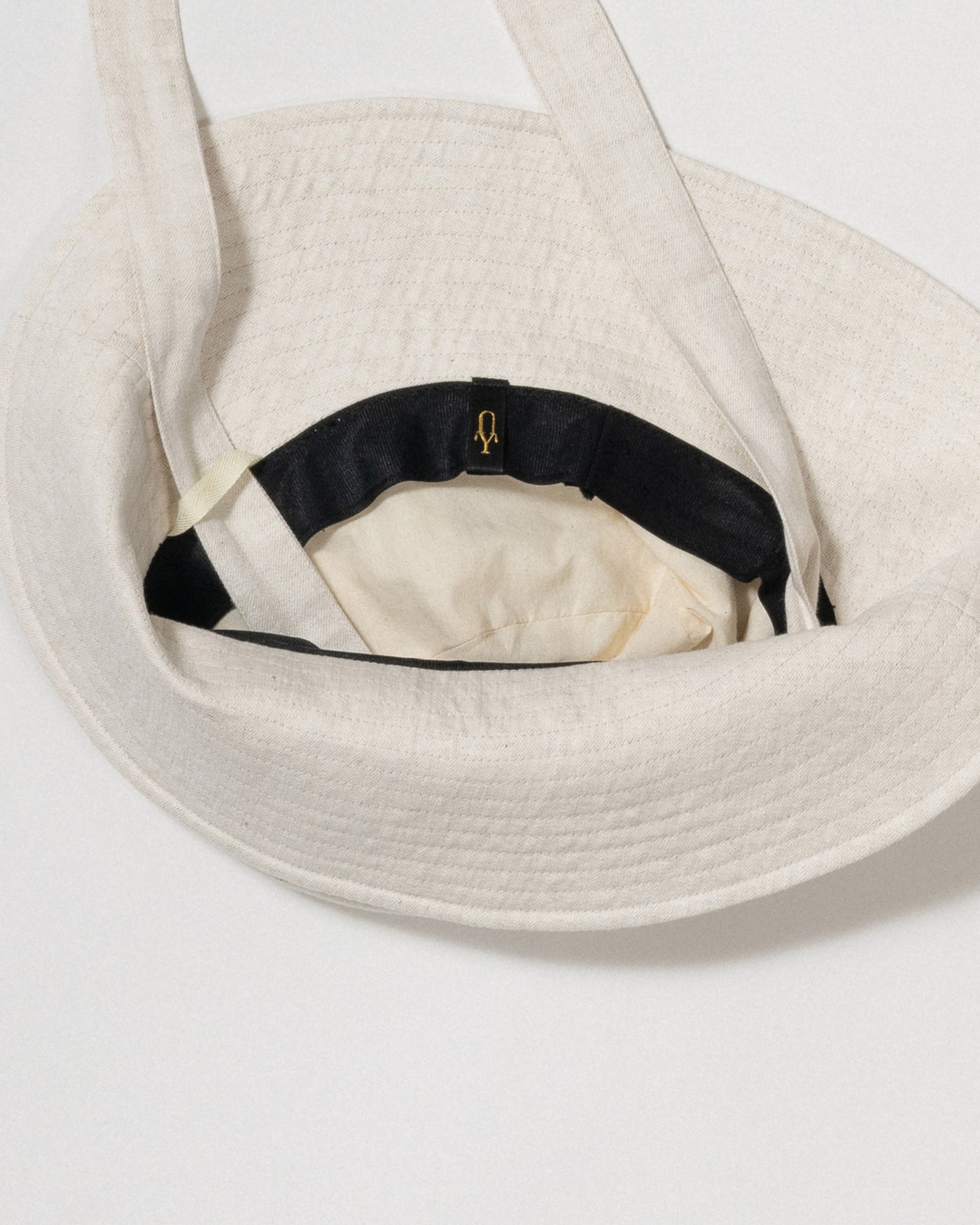 cotton linen wide brim hat
